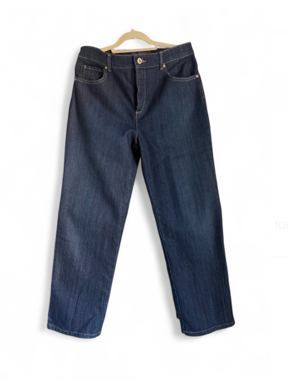 Gloria Vanderbilt Dark Indigo Straight Leg Jeans